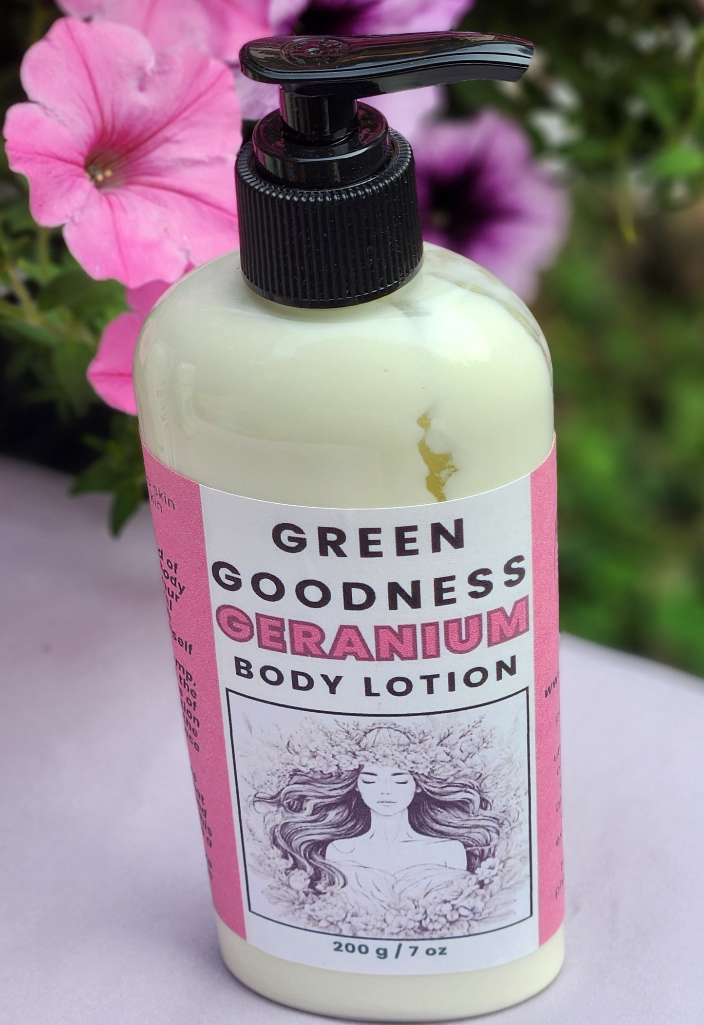 Green Goodness Body Lotion - Geranium