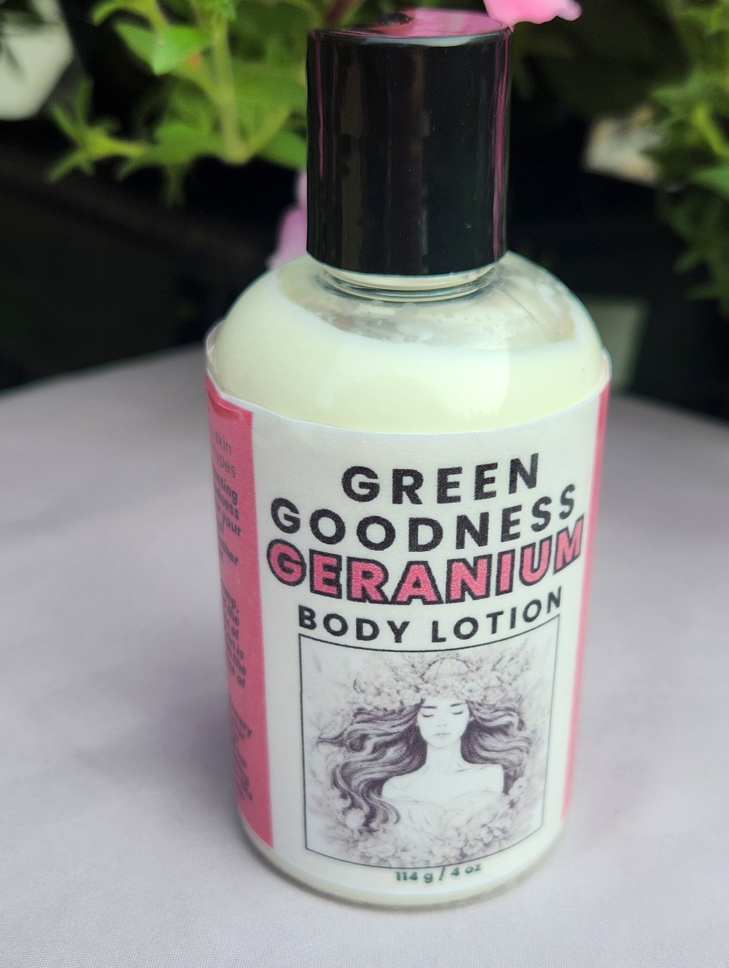 Green Goodness Body Lotion - Geranium