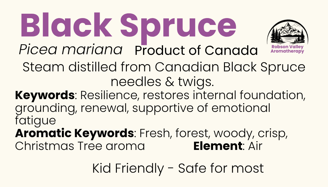 Black Spruce Personal Aromatherapy Inhaler