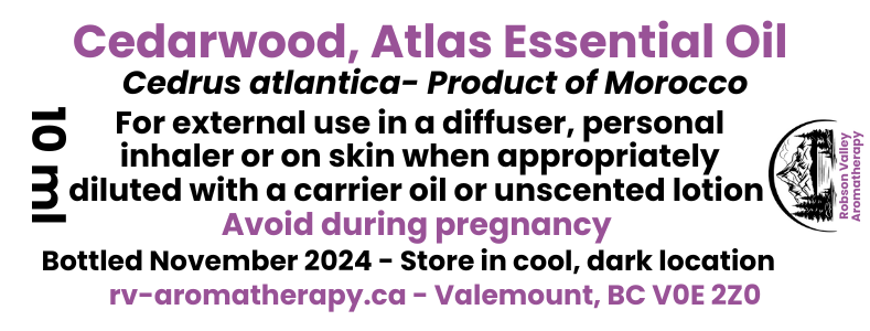 Cedarwood, Atlas Essential Oil