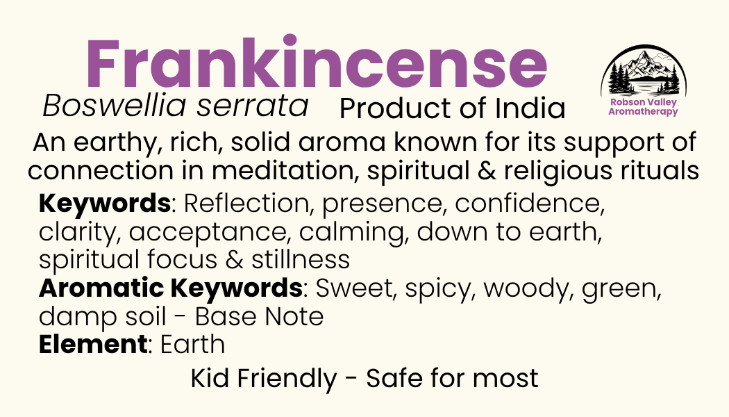 Frankincense Personal Aromatherapy Inhaler