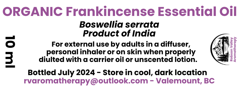 Frankincense, Organic