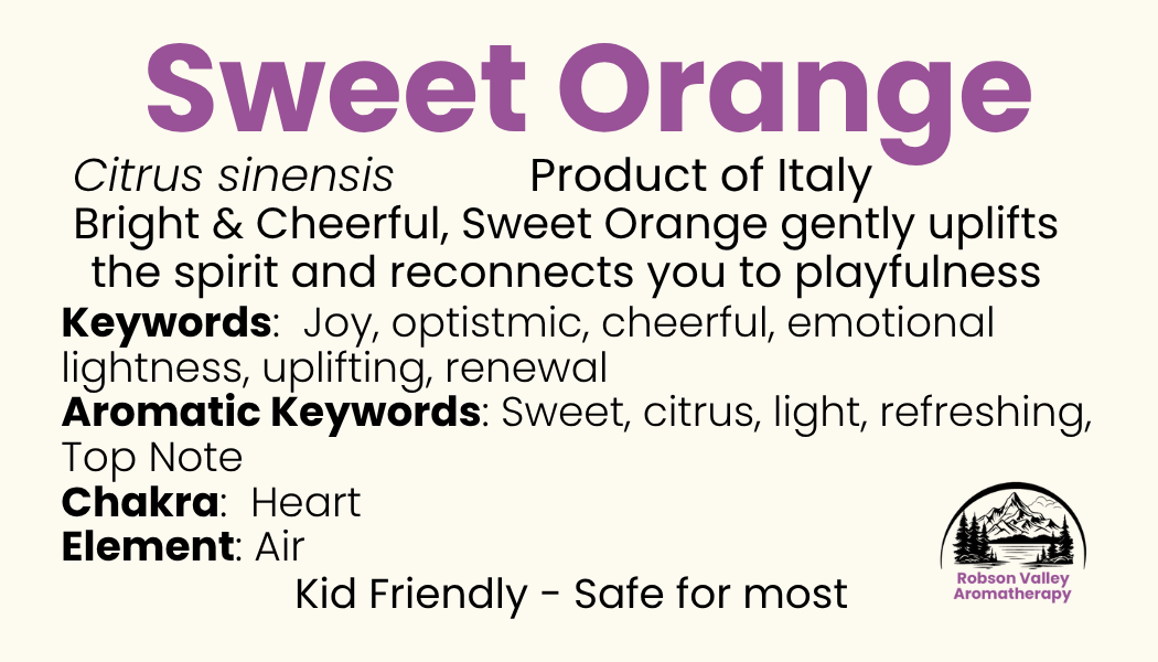 Sweet Orange Personal Aromatherapy Inhaler