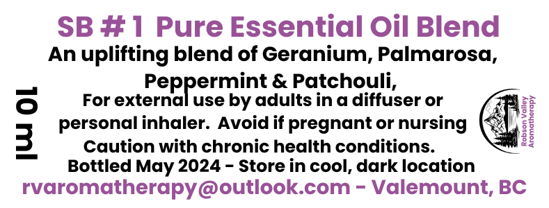 SB # 1 Blend of Pure Essential Oils