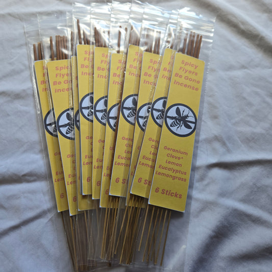 Spicy Flyers Be Gone Incense